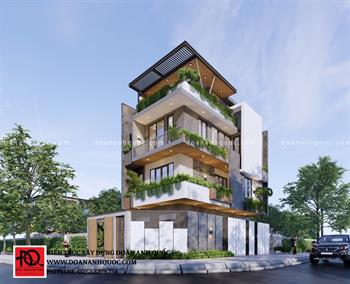 Công ty TNHH Kiến trúc Xây dựng Đoàn Anh Quốc - Tổng Hợp Mẫu Nhà Phố Hiện Đại Ở Phan Thiết - Bình Thuận