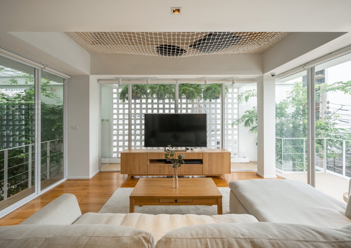 Công ty TNHH Kiến trúc Xây dựng Đoàn Anh Quốc - KHÁM PHÁ MẪU NHÀ ỐNG 3 TẦNG 2 MẶT TIỀN VỚI KHÔNG GIAN XANH MÁT